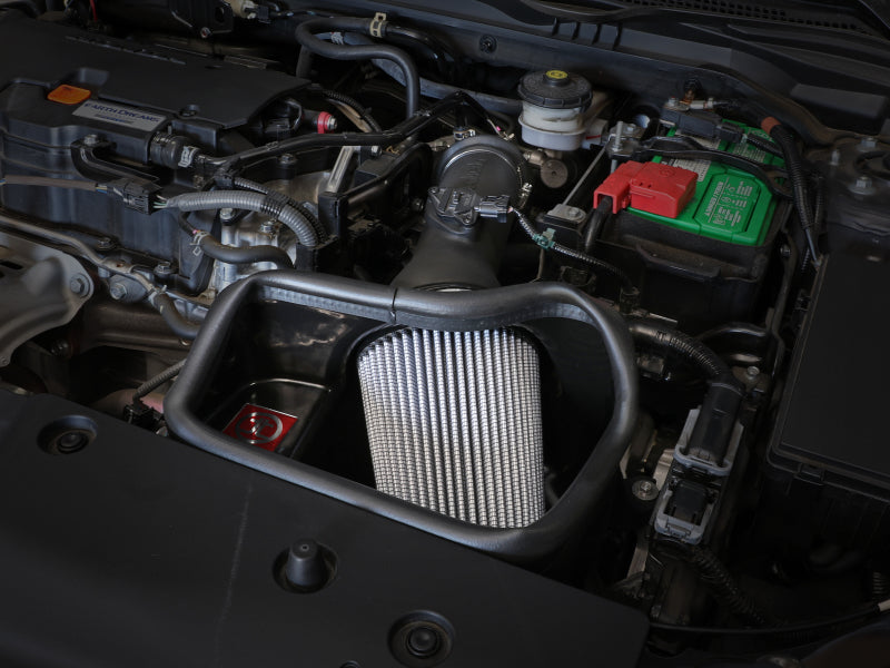 aFe Takeda Intakes Stage-2 CAIS w/ Pro Dry S Media 16-18 Honda Civic 2.0L (blk) - Blais Performance Parts