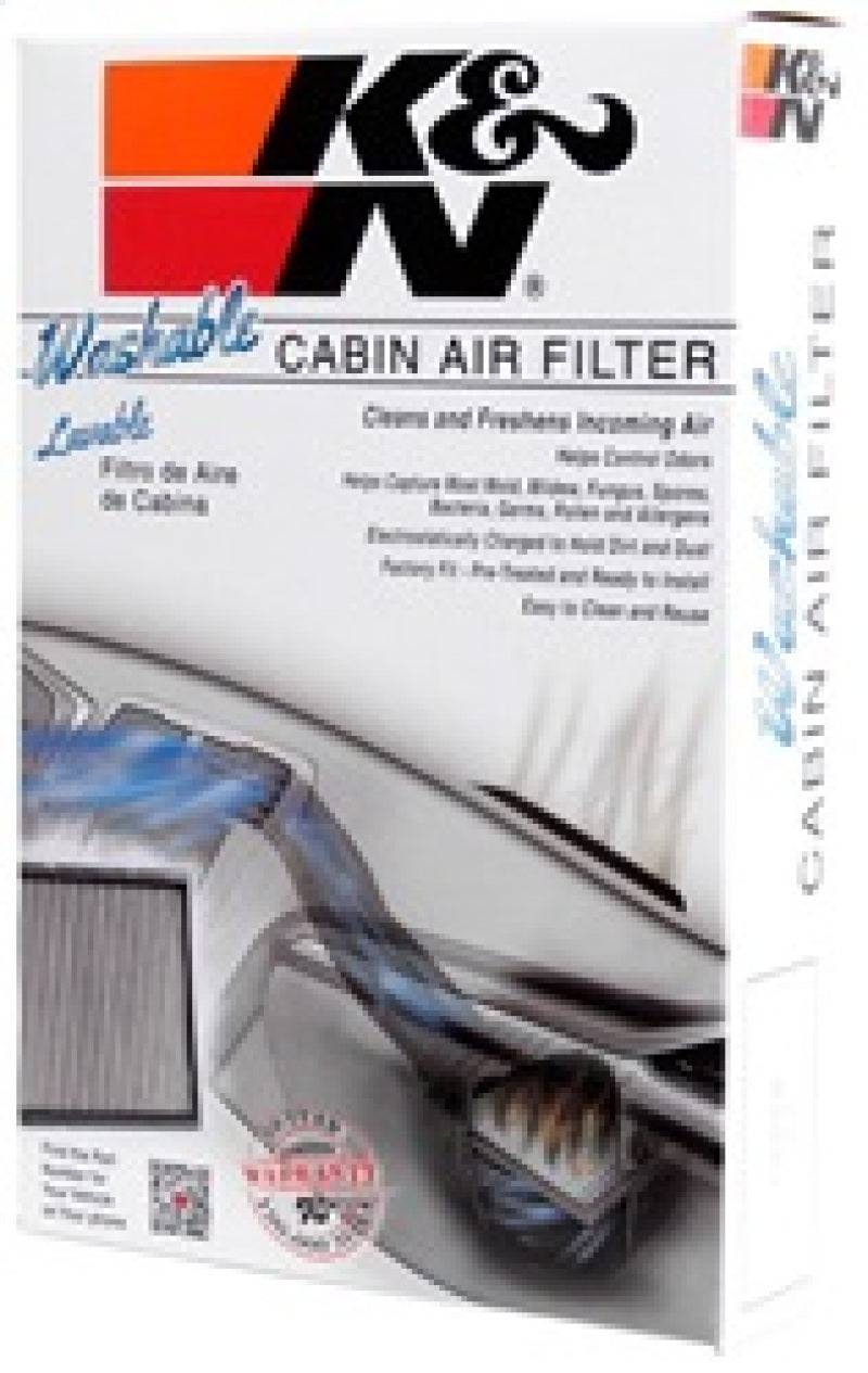 K&N 05-15 Nissan Frontier, Mid-size Pickups & SUVs Cabin Air Filter - 2 per Box - Blais Performance Parts