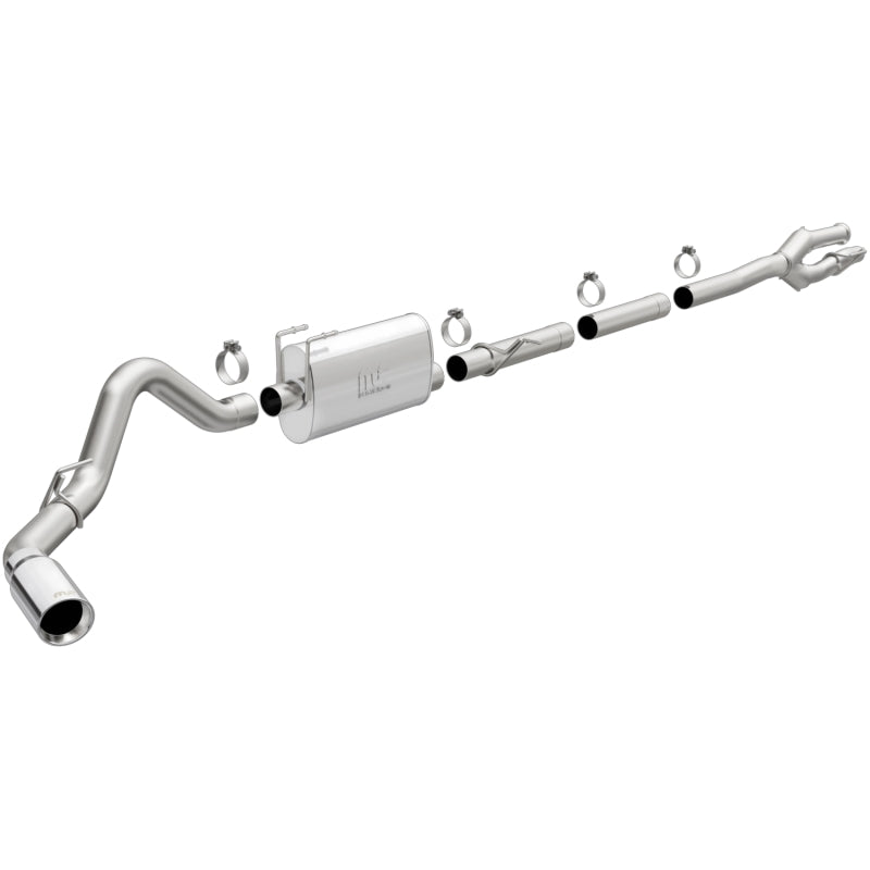 MagnaFlow CatBack 17-18 Ford F-250/F-350 6.2L Stainless Steel Exhaust w/ Single Side Exit - Blais Performance Parts