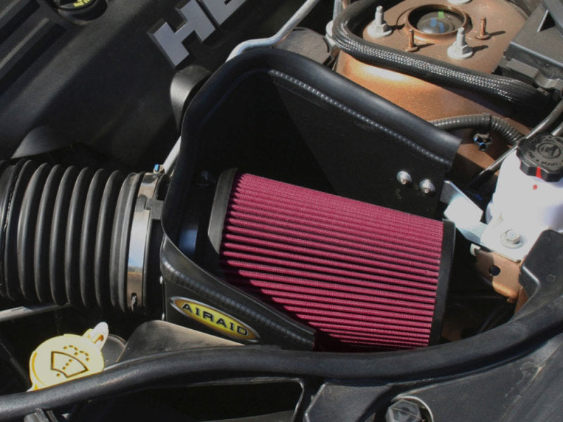 Airaid 11-14 Jeep GC / 11-13 Dodge Durango 3.6/5.7L CAD Intake System w/o Tube (Dry / Red Media) - Blais Performance Parts