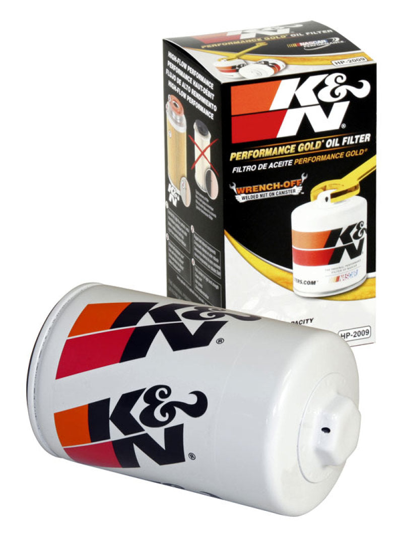 K&N 03-05 Neon SRT-4 / Lotus Elise Performance Gold Oil Filter - Blais Performance Parts