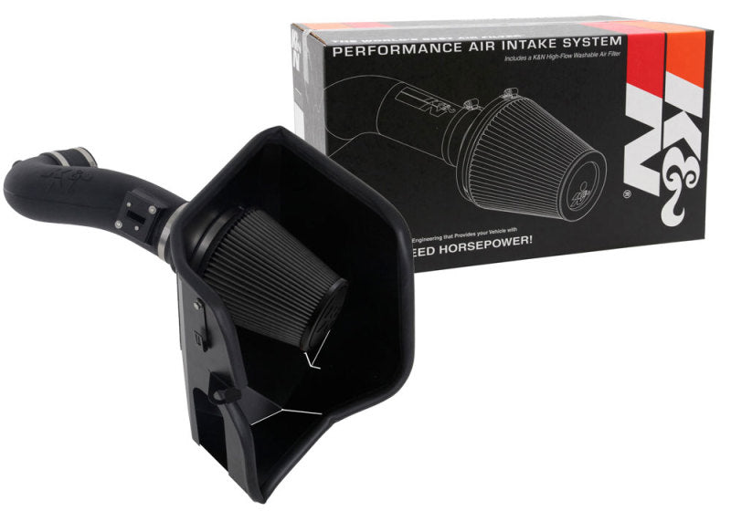 K&N 2019+ Chevrolet Silverado 1500 V8 6.2L Performance Air Intake System - Blais Performance Parts