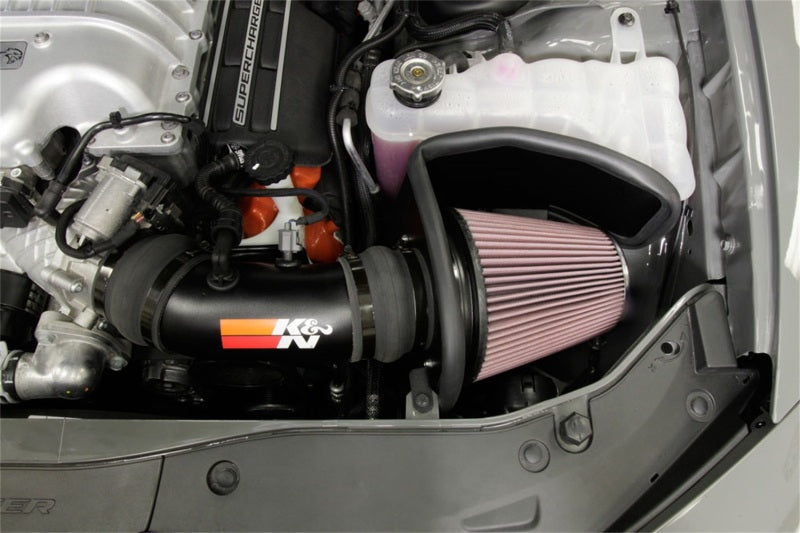 K&N 2017 Dodge Challenger Hellcat SC V8-6.2L F/l Typhoon Air Intake - Blais Performance Parts