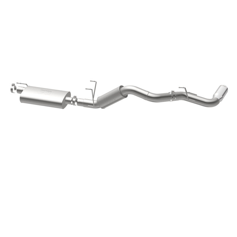 MagnaFlow Cat-Back, SS, 4in, Single Pass Side Rear Exit 5in Tip 14-15 Ram 2500 6.4L V8 CC LB/MC SB - Blais Performance Parts