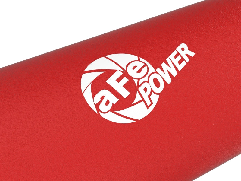 aFe 20-23 Ford Explorer ST V6 3.0L (tt) BladeRunner 2-3/4in Aluminum Cold Charge Pipe - Red - Blais Performance Parts