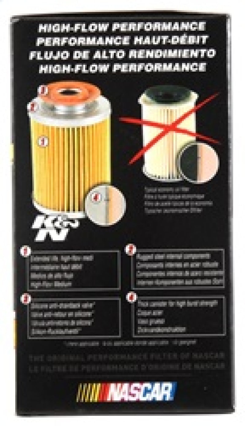 K&N Oil Filter OIL FILTER; AUTOMOTIVE - Blais Performance Parts