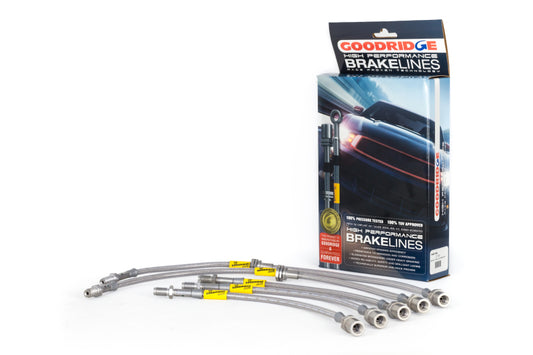 Goodridge 8/84-7/87 Toyota Corolla GTS - Rear Disc Brake Lines - Blais Performance Parts