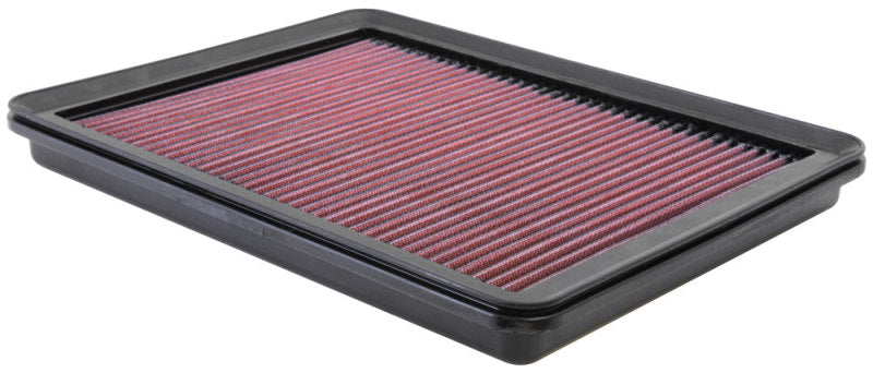 K&N Replacement Air Filter 11.75in O/S Length x 9in O/S Width x 1.188in H for 13 Hyundai Santa Fe - Blais Performance Parts