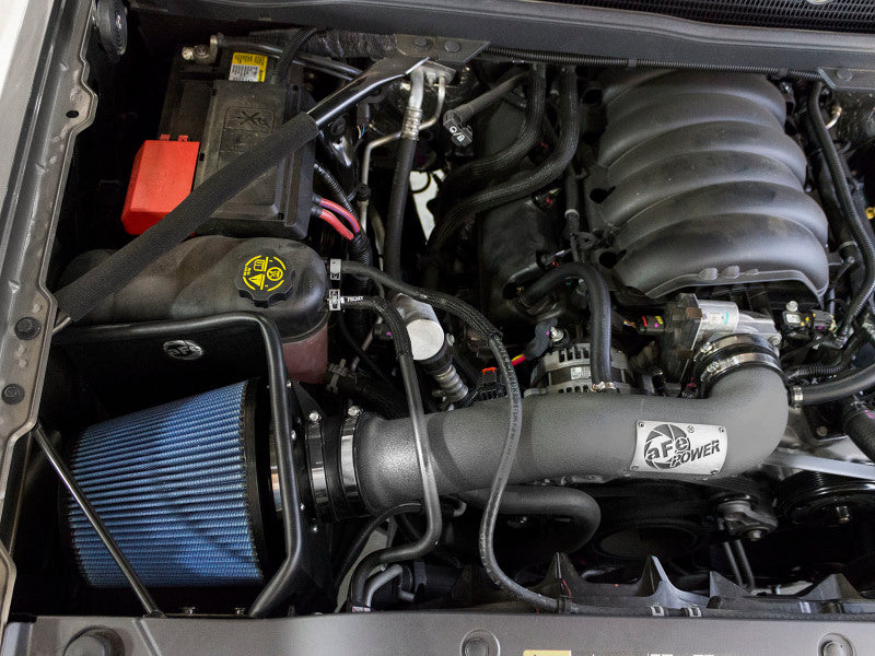 aFe Magnum FORCE Pro 5R Stage-2 Intake 14-17 GM Silverado/Sierra 1500 5.3L/6.2L w/ Electric Fan - Blais Performance Parts