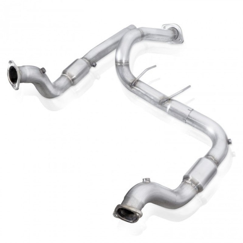 Stainless Works 2017 F-150 Raptor 3.5L 3in Downpipe High-Flow Cats Factory Connection - Blais Performance Parts