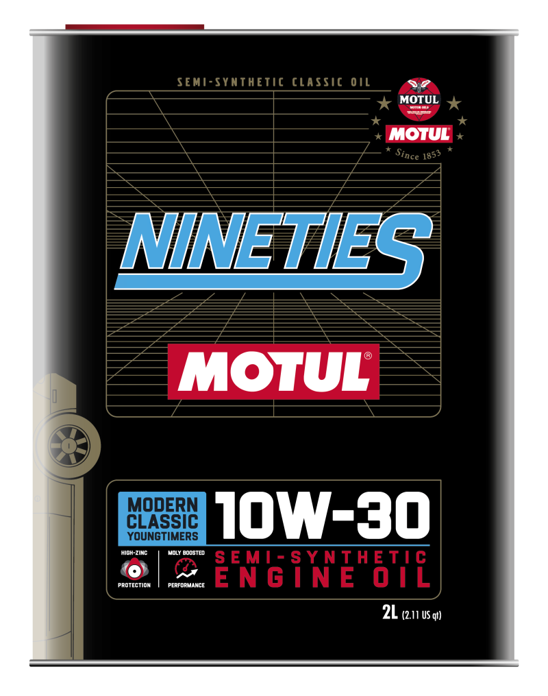 Motul 10W30 Classic Nineties Oil - 10x2L - Blais Performance Parts