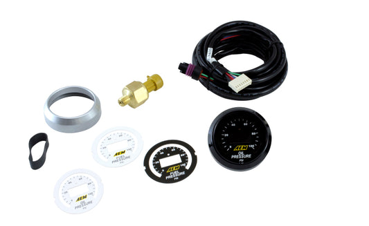 AEM 52mm Pressure (Oil or Fuel) Digital Gauge - Blais Performance Parts