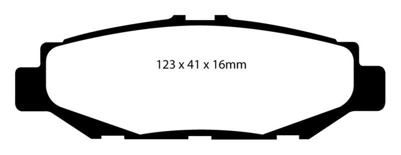 EBC 93-97 Lexus GS300 3.0 Redstuff Rear Brake Pads - Blais Performance Parts