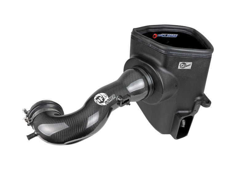 aFe 19-21 GM Trucks 5.3L/6.2L Track Series Carbon Fiber Cold Air Intake System W/ Pro Dry S Filters - Blais Performance Parts