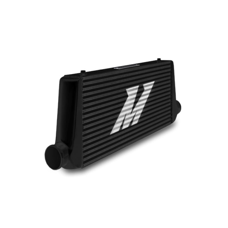 Mishimoto Universal Black R Line Intercooler Overall Size: 31x12x4 Core Size: 24x12x4 Inlet / Outlet - Blais Performance Parts