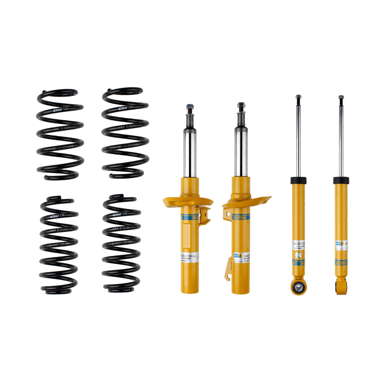 Bilstein B12 (Pro-Kit) 05-10 Volkswagen Jetta (All) Front & Rear Complete Suspension Kit - Blais Performance Parts