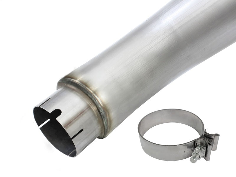 aFe MACHForce XP Exhaust Large Bore 5in DPF-Back Alu. 13-15 Dodge Trucks L6-6.7L (td) *Black Tip - Blais Performance Parts