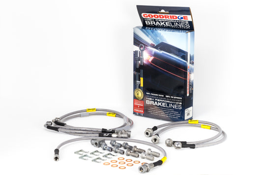 Goodridge 01-03 Chevrolet Silverado / 01-03 GMC Sierra SS Brake Lines - Blais Performance Parts