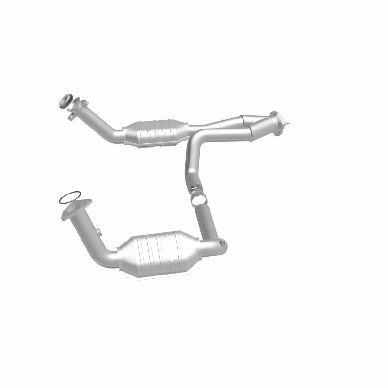 MagnaFlow Conv DF 02-06 Cadillac Escalade / 02-06 Chevy Avalanche 5.3L Dual Conv Y-Pipe Assembly 2WD - Blais Performance Parts