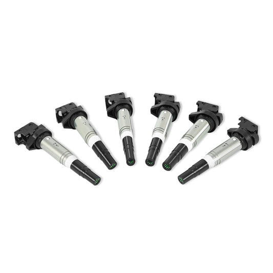 Mishimoto 2002+ BMW M54/N20/N52/N54/N55/N62/S54/S62 Six Cylinder Ignition Coil Set of 6 - Blais Performance Parts