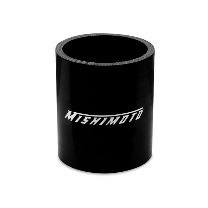 Mishimoto 2.25 Inch Black Straight Coupler - Blais Performance Parts