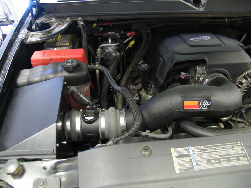 K&N 07 Chevy/GMC/Cadillac V8-4.8/5.3/6.0/6.2L Performance Intake Kit - Blais Performance Parts