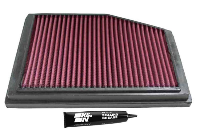 K&N Replacement Air Filter PORSCHE BOXSTER 2.5L H6 96-99, 2.7/3.2L H6 99-04 - Blais Performance Parts