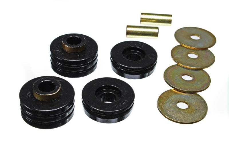 Energy Suspension 66-77 Ford Bronco 4WD Black Transmission Mount Set - Blais Performance Parts