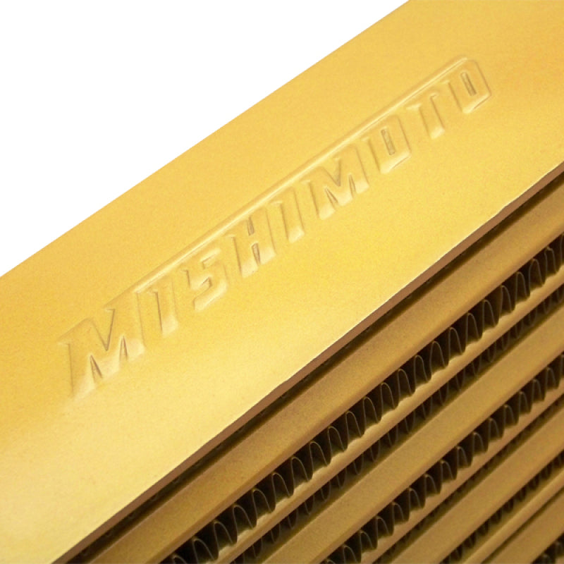 Mishimoto Eat Sleep Race Special Edition Gold M-Line Intercooler - Blais Performance Parts