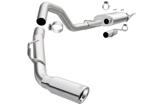 MagnaFlow CatBack 18-19 Ford Expedition V6 3.5L Gas 3in Polished Stainless Exhaust - Blais Performance Parts