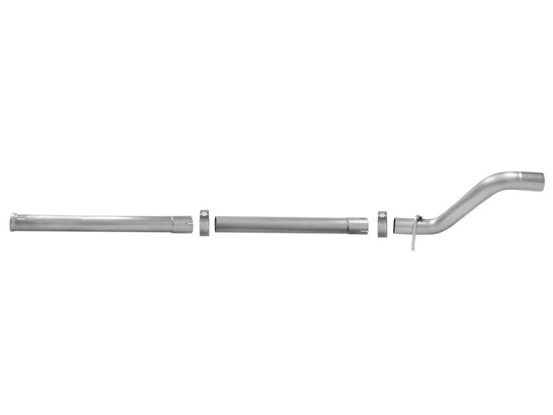 aFe MACH Force-Xp 2-1/2in 409 Stainless Steel Mid-Pipe w/Resonator Delete 18+ Jeep Wrangler JL 3.6L - Blais Performance Parts