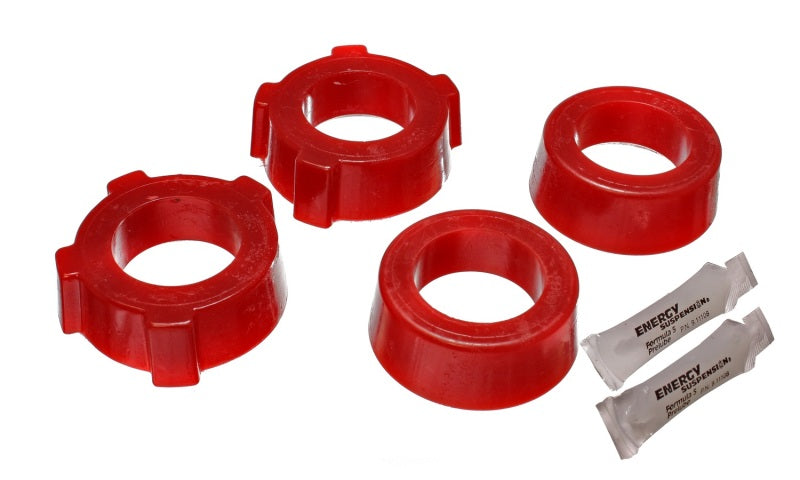 Energy Suspension 69-78 Vokswagen (Air Cooled) Red Rear Spring Plate Bushing Set - Blais Performance Parts