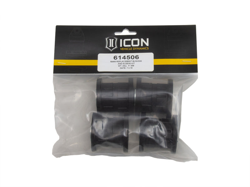 ICON 58460 Replacement Bushing & Sleeve Kit - Blais Performance Parts