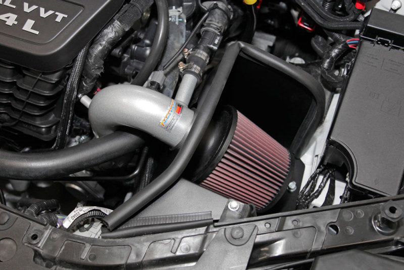 K&N 69 Series Typhoon Performance 13 Chrysler/Dodge 200/Avenger 2.4L Silver Cold Air Intake Kit - Blais Performance Parts