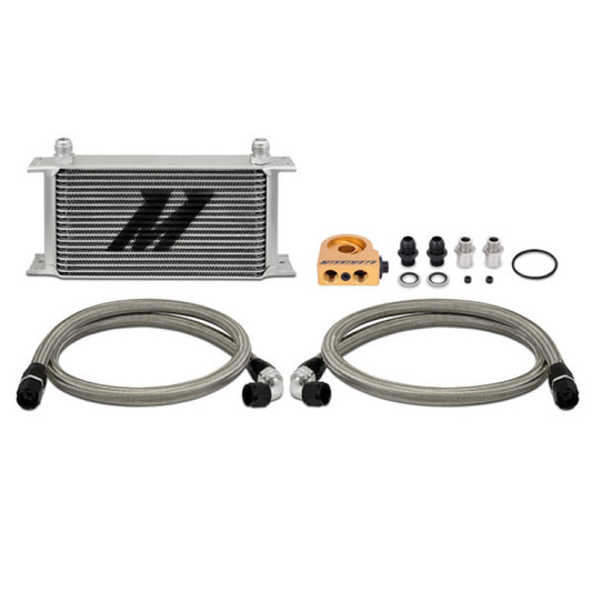 Mishimoto Universal 19 Row Thermostatic Oil Cooler Kit - Blais Performance Parts