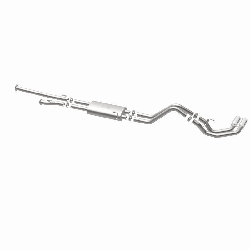 MagnaFlow 14 Toyota Tundra V8 4.6L/5.7L Stainless C/b Exhaust Dual same side pass. rear tire - Blais Performance Parts