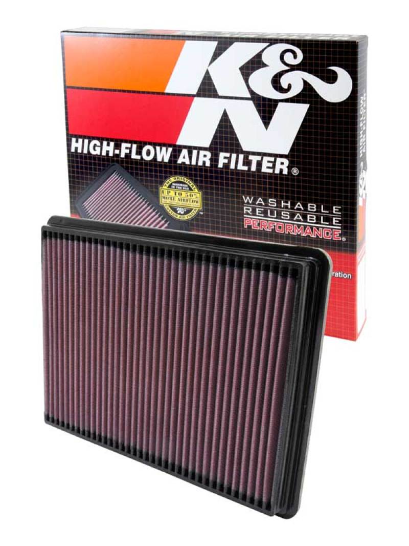 K&N 99-08 Pontiac / 00-05 Chevy / 99-05 Buick Drop In Air Filter - Blais Performance Parts