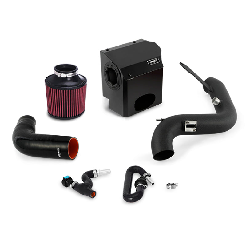 Mishimoto 2016 Ford Fiesta ST 1.6L Performance Air Intake Kit - Wrinkle Black - Blais Performance Parts