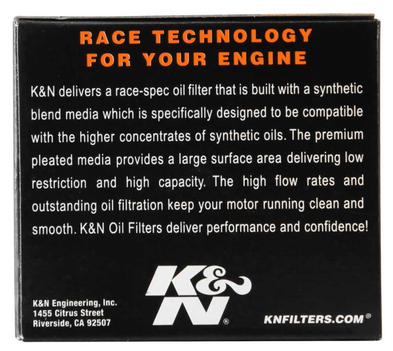 K&N Aprilia / Bombardier / Can-Am / Ski Doo 2.219in OD x 2.969in H Oil Filter - Blais Performance Parts