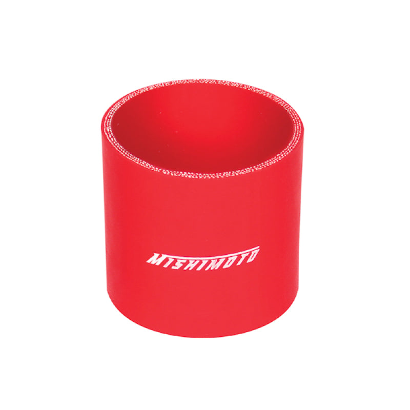 Mishimoto 2.5 Inch Red Straight Coupler - Blais Performance Parts