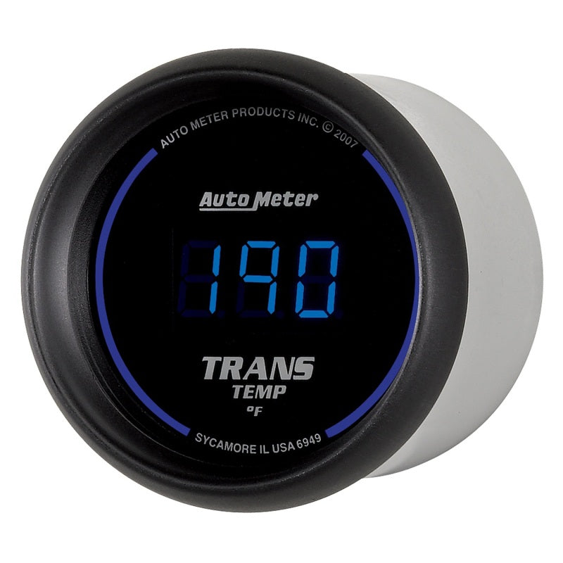 Autometer 52.4mm Black Digital Trans Temperature Gauge - Blais Performance Parts