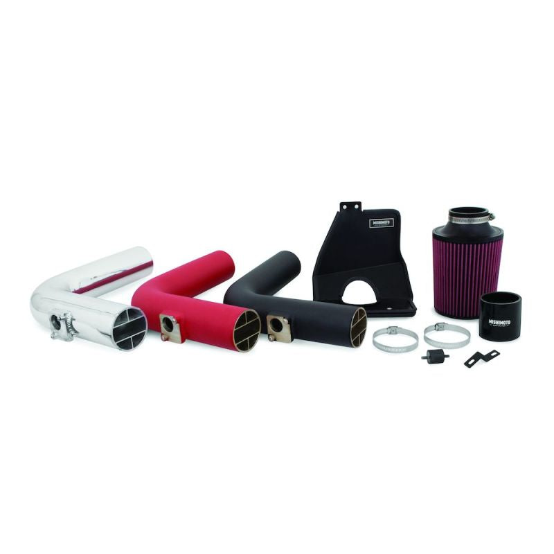 Mishimoto 08+ Subaru WRX/STi Performance Cold Air Intake Kit - Wrinkle Red - Blais Performance Parts