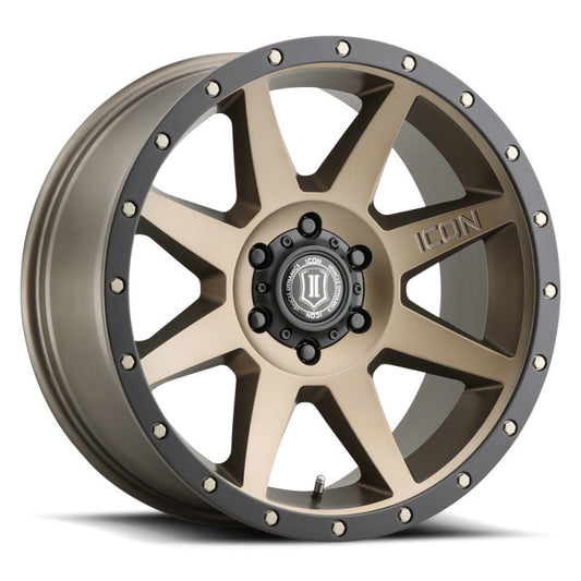 ICON Rebound 20x9 6x5.5 0mm Offset 5in BS Bronze Wheel - Blais Performance Parts