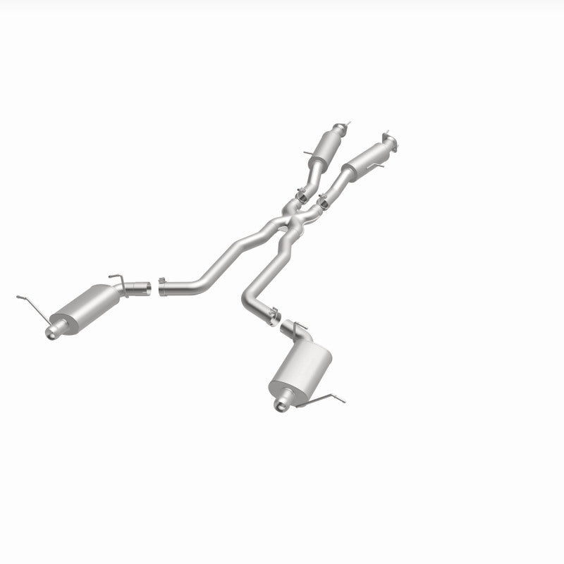 MagnaFlow 12 Jeep Grand Cherokee V8 6.4L Dual Split Rear Exit Stainless Cat Back Performance Exhaust - Blais Performance Parts