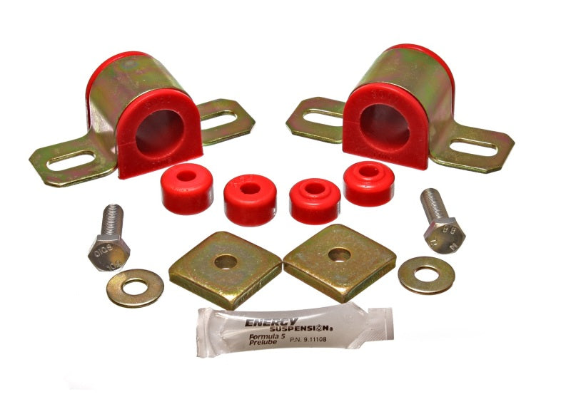 Energy Suspension 95-98 Nissan 240SX (S14) Red 27mm Front Sway Bar Frame Bushings (Sway bar end link - Blais Performance Parts