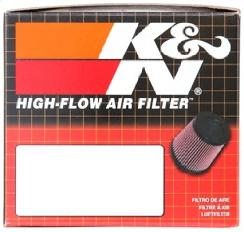 K&N Filter Universal Rubber Filter 2 inch Flange 3 1/8 inch Base, 2 inch Top, 3 inch Height - Blais Performance Parts