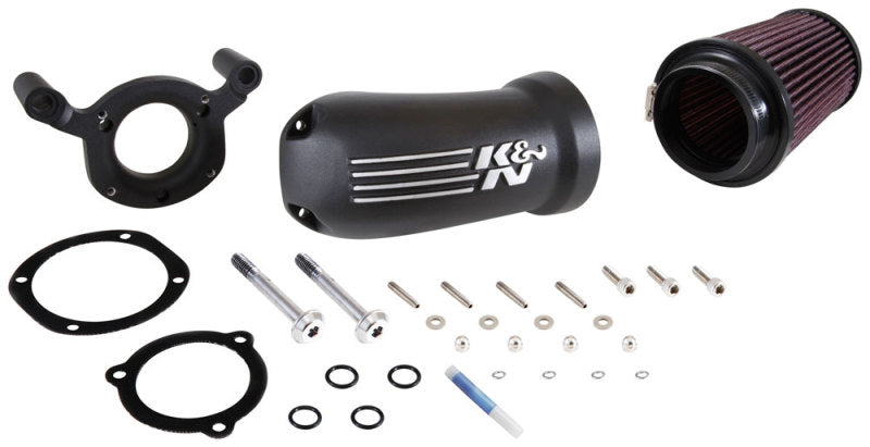 K&N 08-17 Harley Davidson Touring Models Performance Air Intake System - Blais Performance Parts