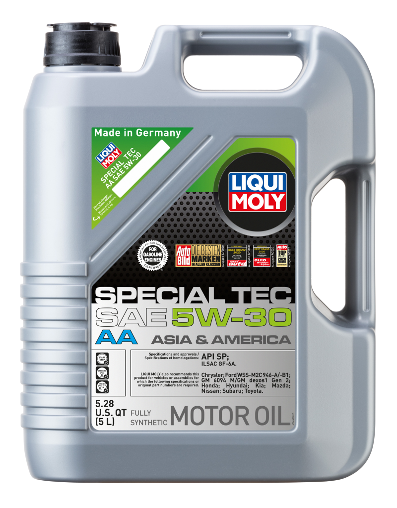 LIQUI MOLY 5L Special Tec AA Motor Oil SAE 5W30 - Blais Performance Parts