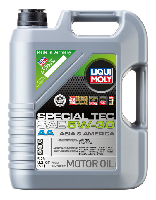 LIQUI MOLY 5L Special Tec AA Motor Oil SAE 5W30 - Blais Performance Parts