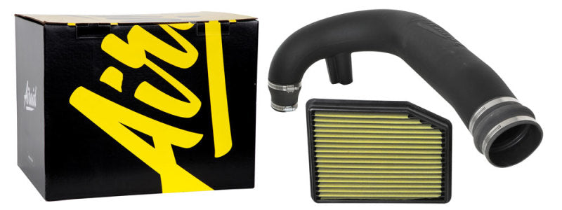 Airaid 19-20 Chevrolet Silverado 1500 L4-2.7L Jr Intake Kit - Oiled / Yellow Media - Blais Performance Parts